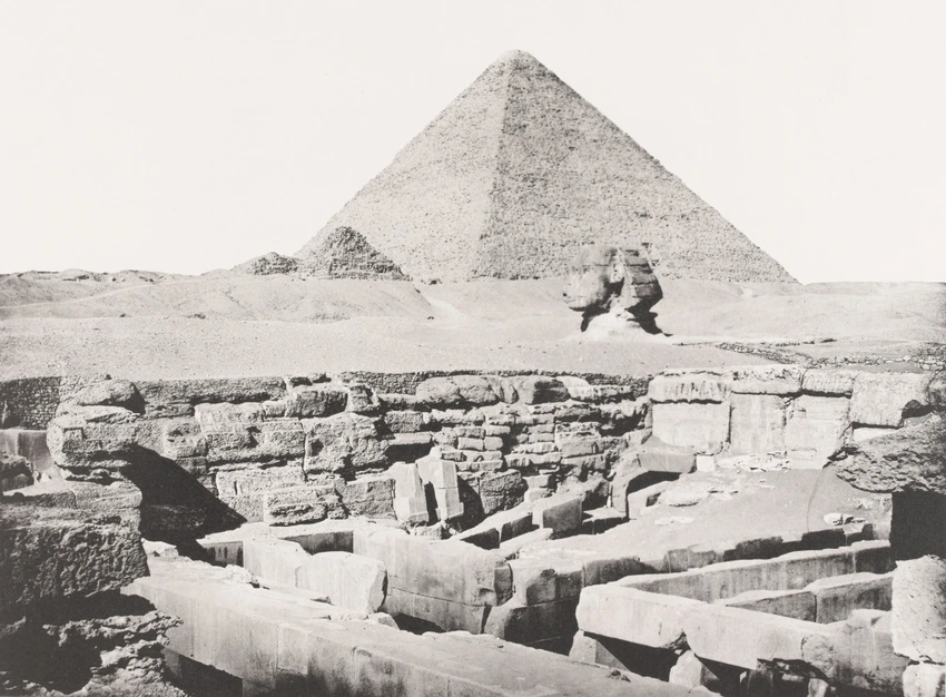 A. Quinsac - Le Temple Armachis, le sphynx et la grande pyramide
