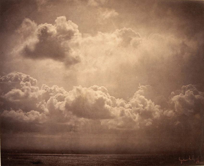 Gustave Le Gray - Marine, étude de nuages