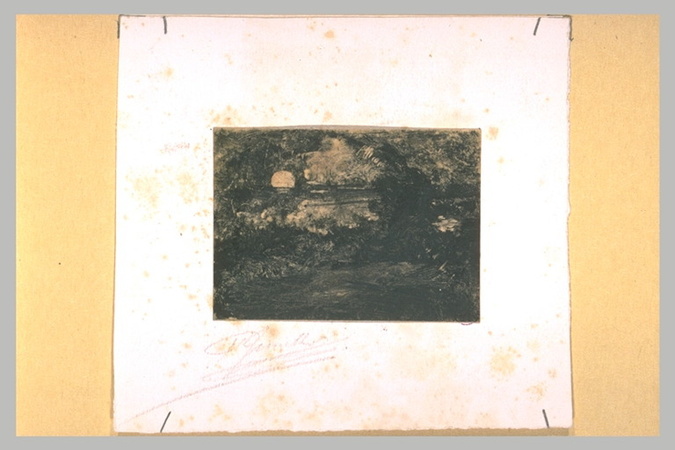 Frédérick Juncker - Paysage au clair de lune