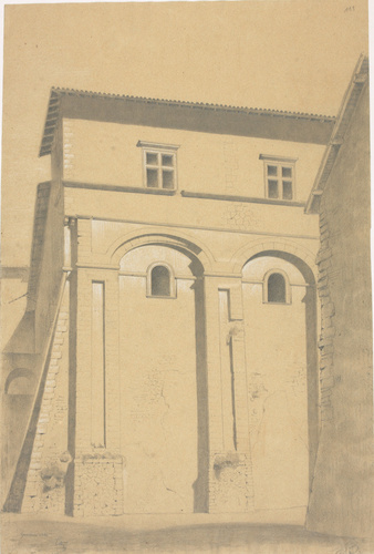 Jacques Martin Tetaz - Italie du Nord, Genosanna, coin d'une maison