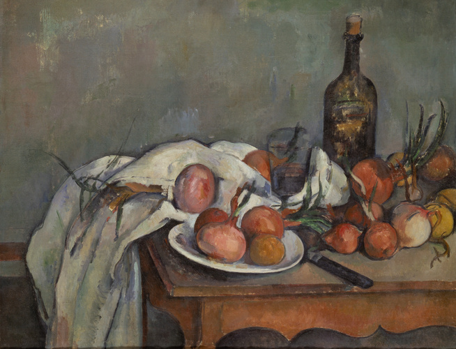 Nature morte aux oignons - Paul Cézanne | Musée d'Orsay