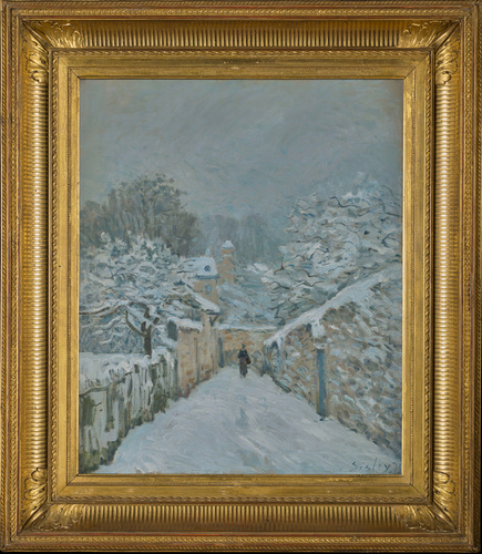 La Neige à Louveciennes - Alfred Sisley | Musée d'Orsay