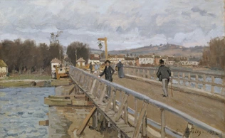 Passerelle d'Argenteuil - Alfred Sisley