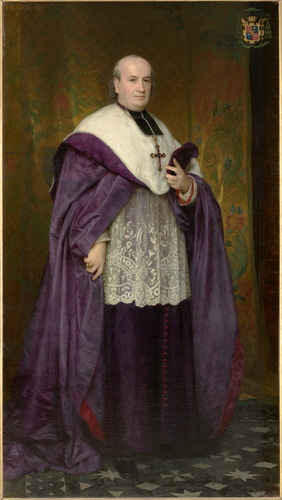 William Bouguereau - Monseigneur Léon-Benoît-Charles Thomas