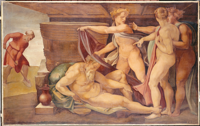 Paul Baudry - L'Ivresse de Noé