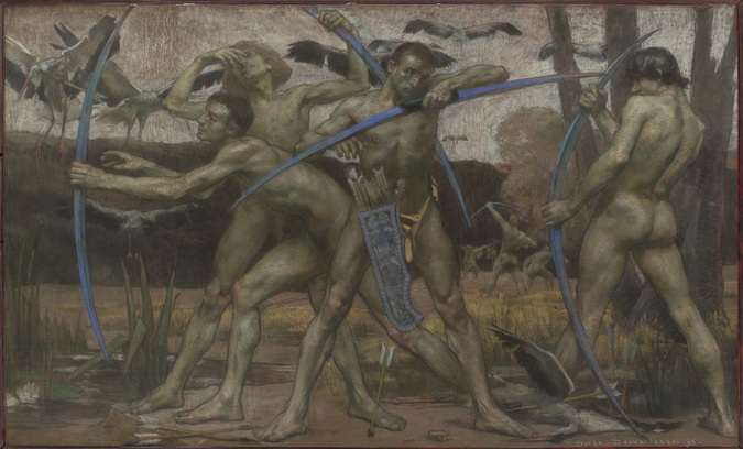 George Desvallières - Les Tireurs à l'arc