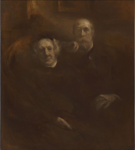 Eugène Carrière - Madame A. Devillez et son fils Louis-Henri Devillez