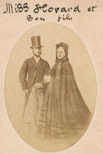 Anonyme - Miss Howard et son fils