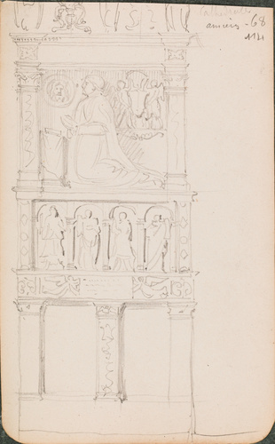 Louis Boitte - Amiens, cathédrale, monument funéraire du cardinal Hémard de Deno...