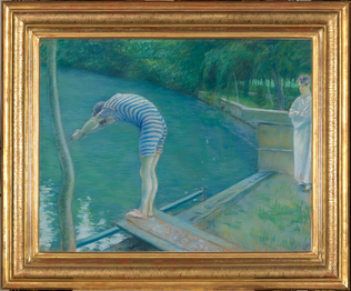 Gustave Caillebotte - Le Nageur