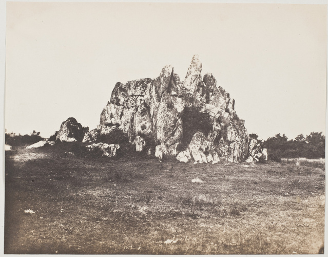 Charles Hugo - Le Rocher des Sorcières (Rocque Berg) à Saint-Clément