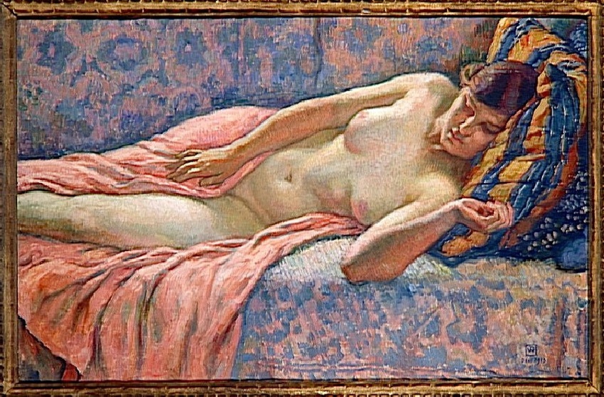 Théo Van Rysselberghe - Etude de femme nue