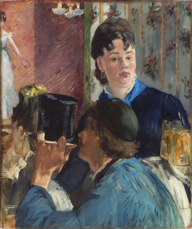 tableau, Edouard Manet, La serveuse de bocks, entre 1878 et 1879