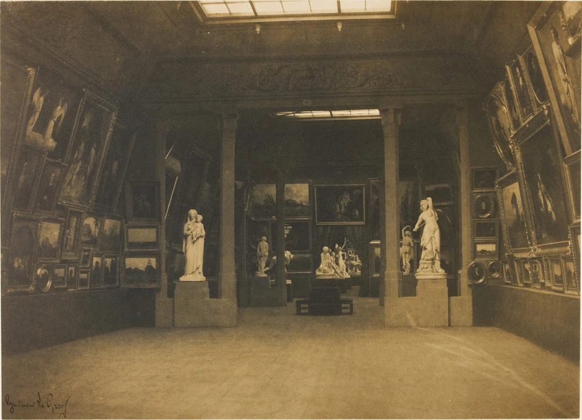 Gustave Le Gray - Vue du Salon de 1853