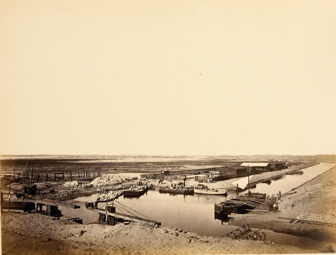 Louis Robert Cuvier - Pertuis en construction, ateliers et magasins de l'entrepr...