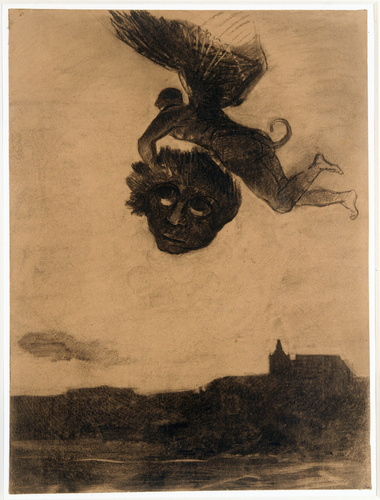 Tête de jeune femme, de profil à gauche - Odilon Redon | Musée d'Orsay