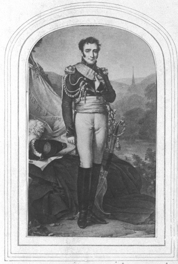 Henri de La Blanchère - "Pierre Jean Baptiste Constant, comte de Suzannet", tabl...