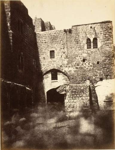 Henry Sauvaire - Hébron, entrée du bazaar d'El-Khalil