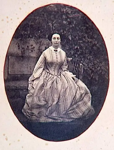 Anonyme - Portrait d'Adèle Hugo