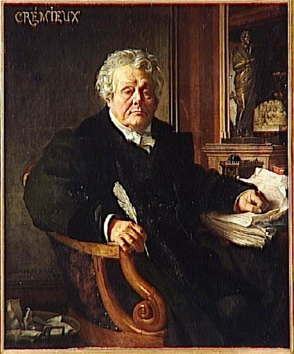 Jean Lecomte du Noüy - Adolphe Crémieux