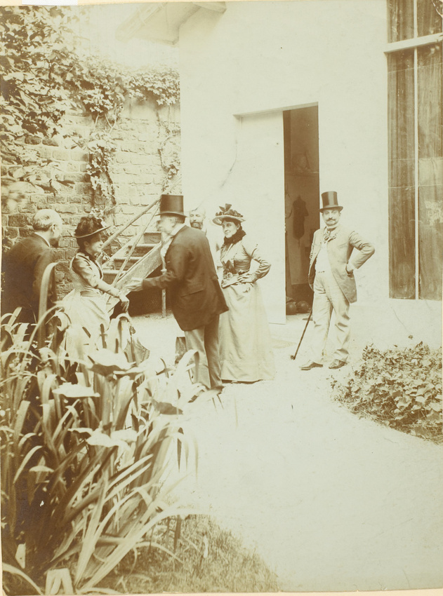 A. Rouillé-Ladevèze - Pris par l'oncle Rouillé, [Michel] Manzi, Mme Jeanniot, [E...
