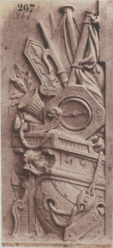 Edouard Baldus - Trophée maritime, de Pierre Rouillard, décor du palais du Louvr...