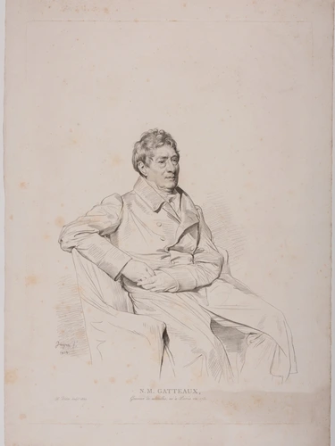 Claude Marie-François Dien - Portrait de Nicolas Marie Gatteaux