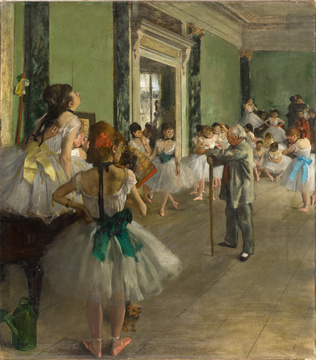 La Classe de danse - Edgar Degas | Musée d'Orsay