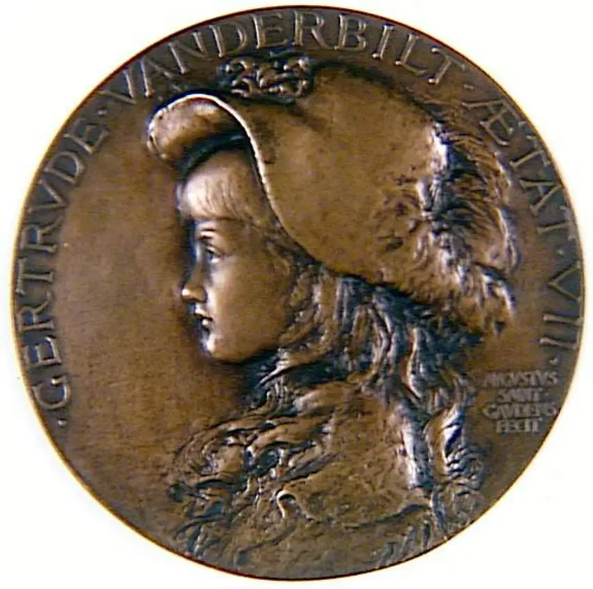 Augustus Saint-Gaudens - Gertrude Vanderbilt