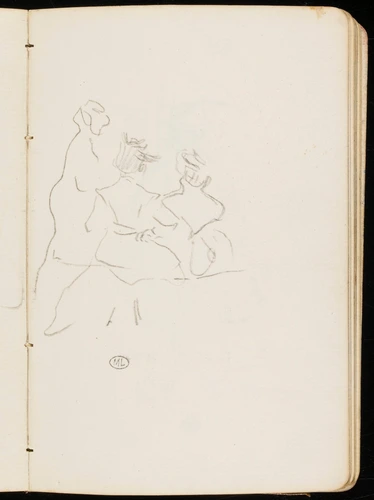 Croquis D Un Groupe De Femmes Edouard Manet Mus E D Orsay