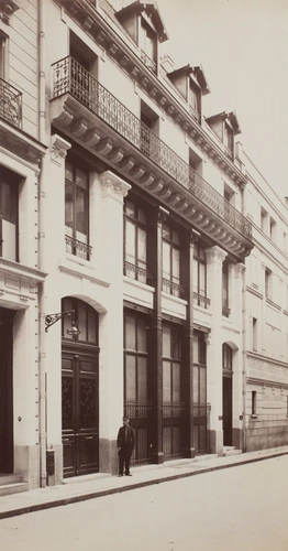 Immeuble commercial, Rue Ambroise Thomas, 9e arr. - Louis-Emile Durandelle