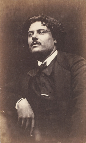 Achille Bonnuit - Portrait d'homme de trois-quarts
