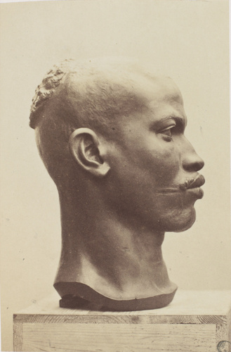 Charles Marville - Homme du Soudan (vue de profil)