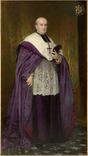 Monseigneur Léon-Benoît-Charles Thomas - William Bouguereau