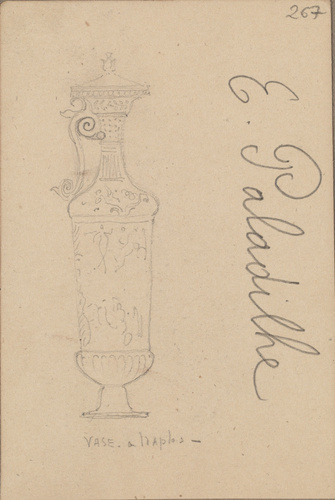 Louis Boitte - Naples, vase
