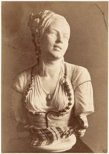 Marville - "Métis, chanteuse, père turc, mère mauresque", sculpture de Charles C...