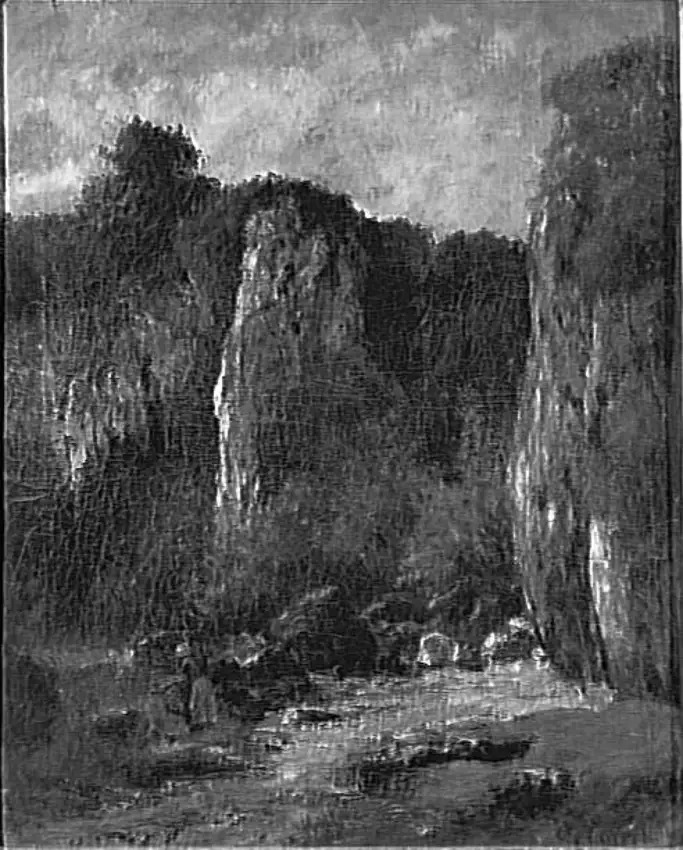 Paysage à Ornans - Gustave Courbet