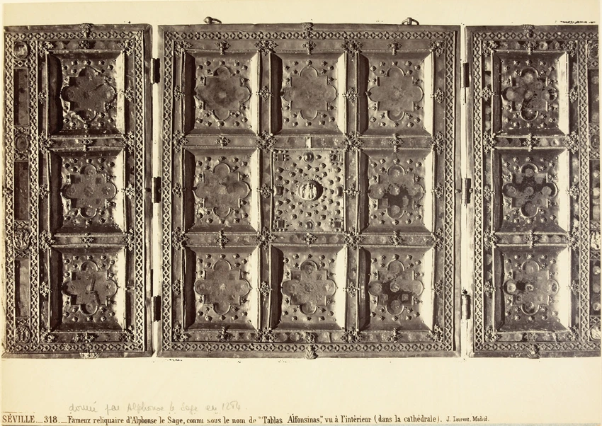 Séville, 318 Fameux reliquaire d'Alphonso Le Sage, connu sous le nom