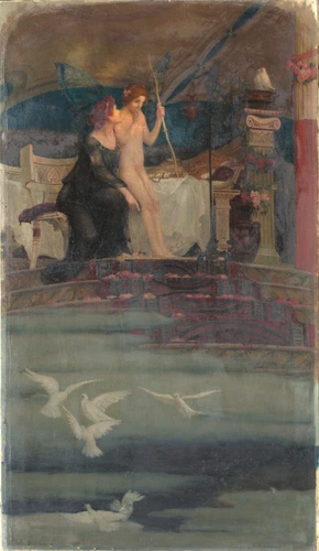 Auguste-François Gorguet - Aphrodite et Eros, Histoire de Psyché