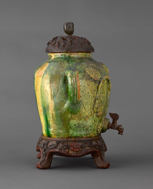 Paul Gauguin - Socle et couvercle de fontaine