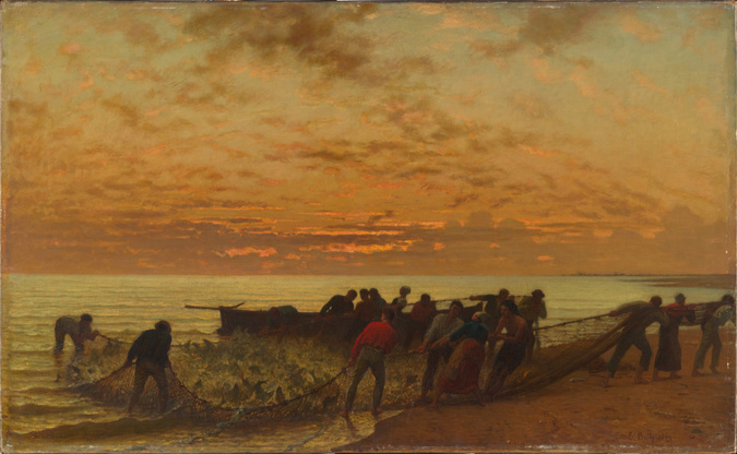 Léon Belly - La Pêche au filet