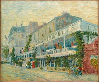Vincent Van Gogh - Le Restaurant de la Sirène à Asnières