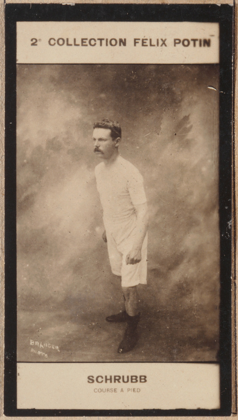 Maurice Branger - Alfred Shrubb, course à pied