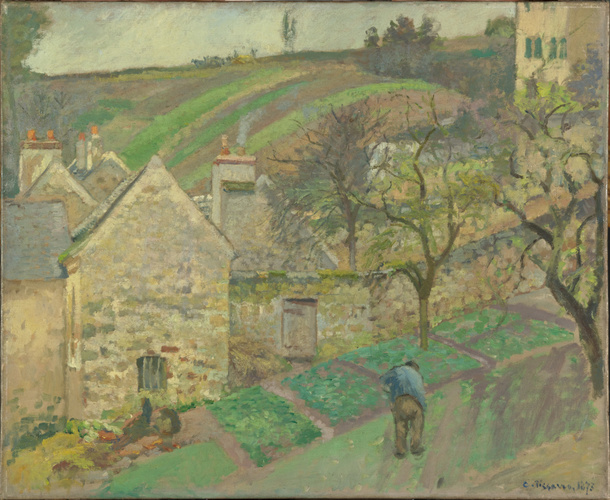 Coteau de l'Hermitage, Pontoise - Camille Pissarro | Musée d