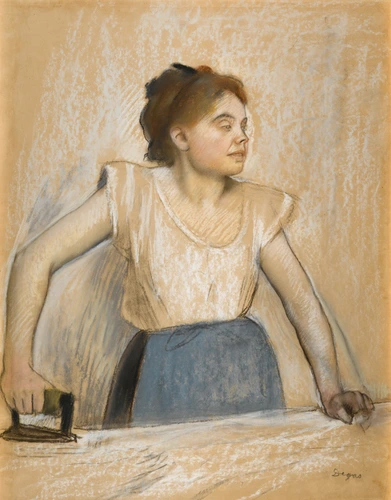 La Repasseuse - Edgar Degas
