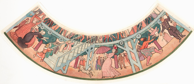 Maurice Denis - Le Trottoir roulant