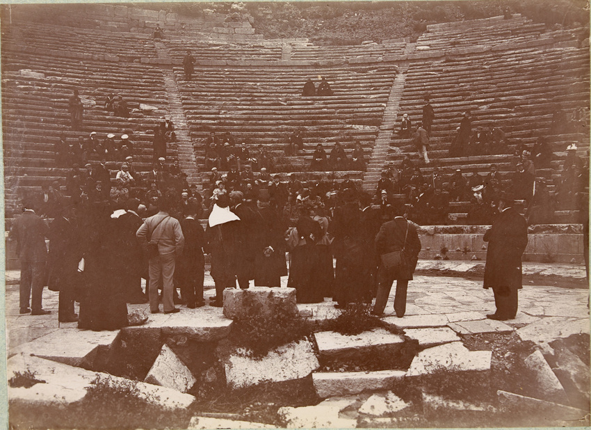 Anonyme - Delphes - Le théâtre