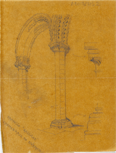 Victor Ruprich-Robert - Chapelle Gallilée, cathédrale de Durham, arcades