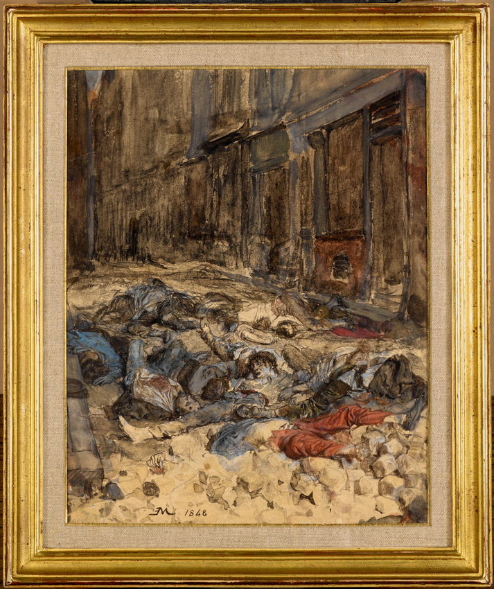 Ernest Meissonier - La Barricade