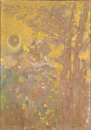 Odilon Redon、Tete de Jeune Femme de Prof Odilon Redon、Tete de